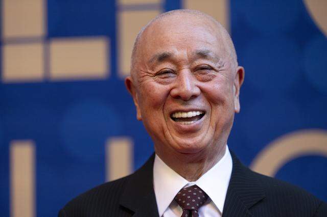Nobu Matsuhisa, acclaimed sushi chef and restaurateur, poses on the red carpet before an induction ceremony of the 19th class of California Hall of Fame inductees at the California Museum in Sacramento on Thursday.